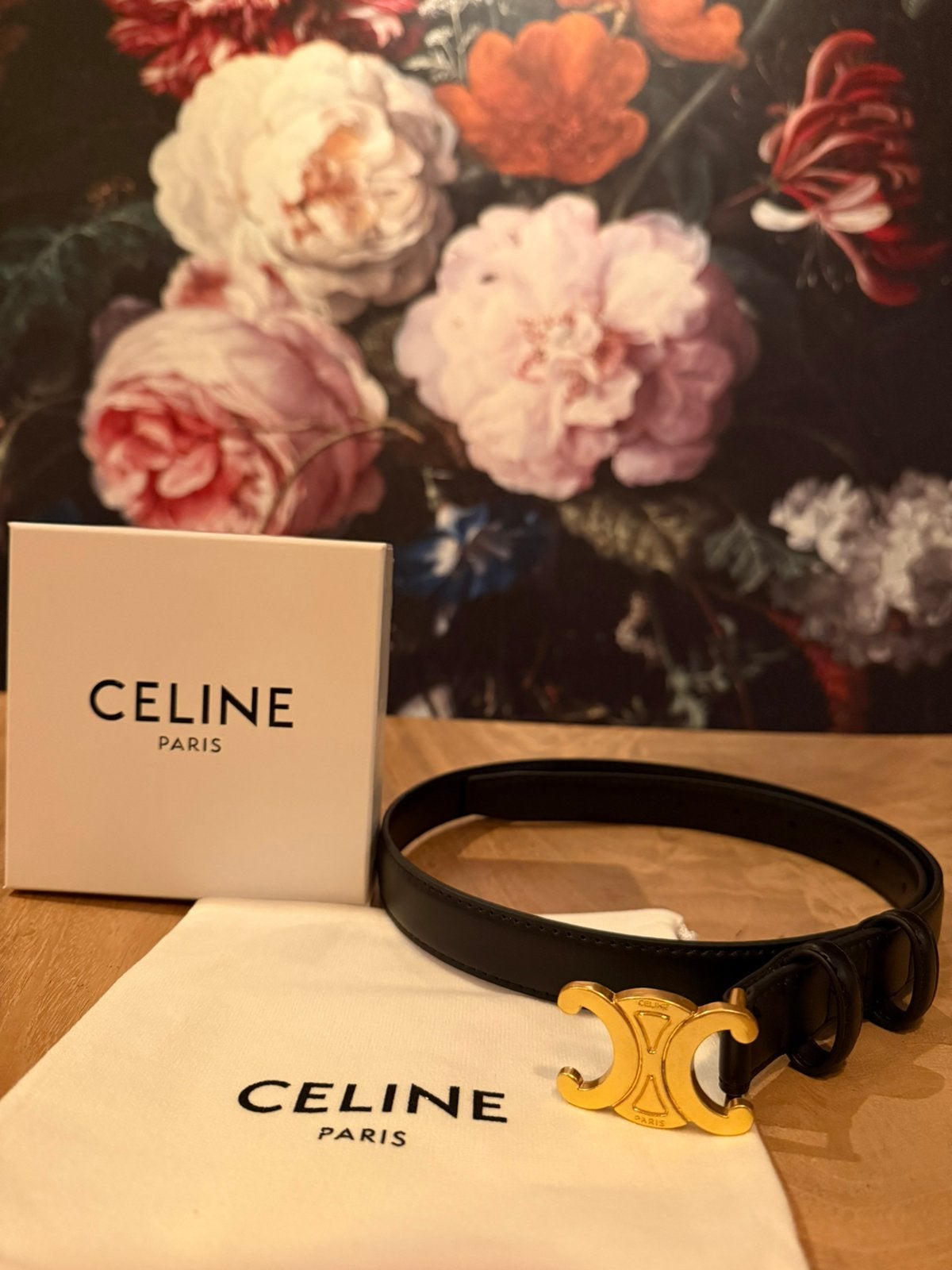 Celin riem belt zwart ( alle maten ), Ophalen of Verzenden, Zo goed als nieuw, Zwart, 100 cm of meer