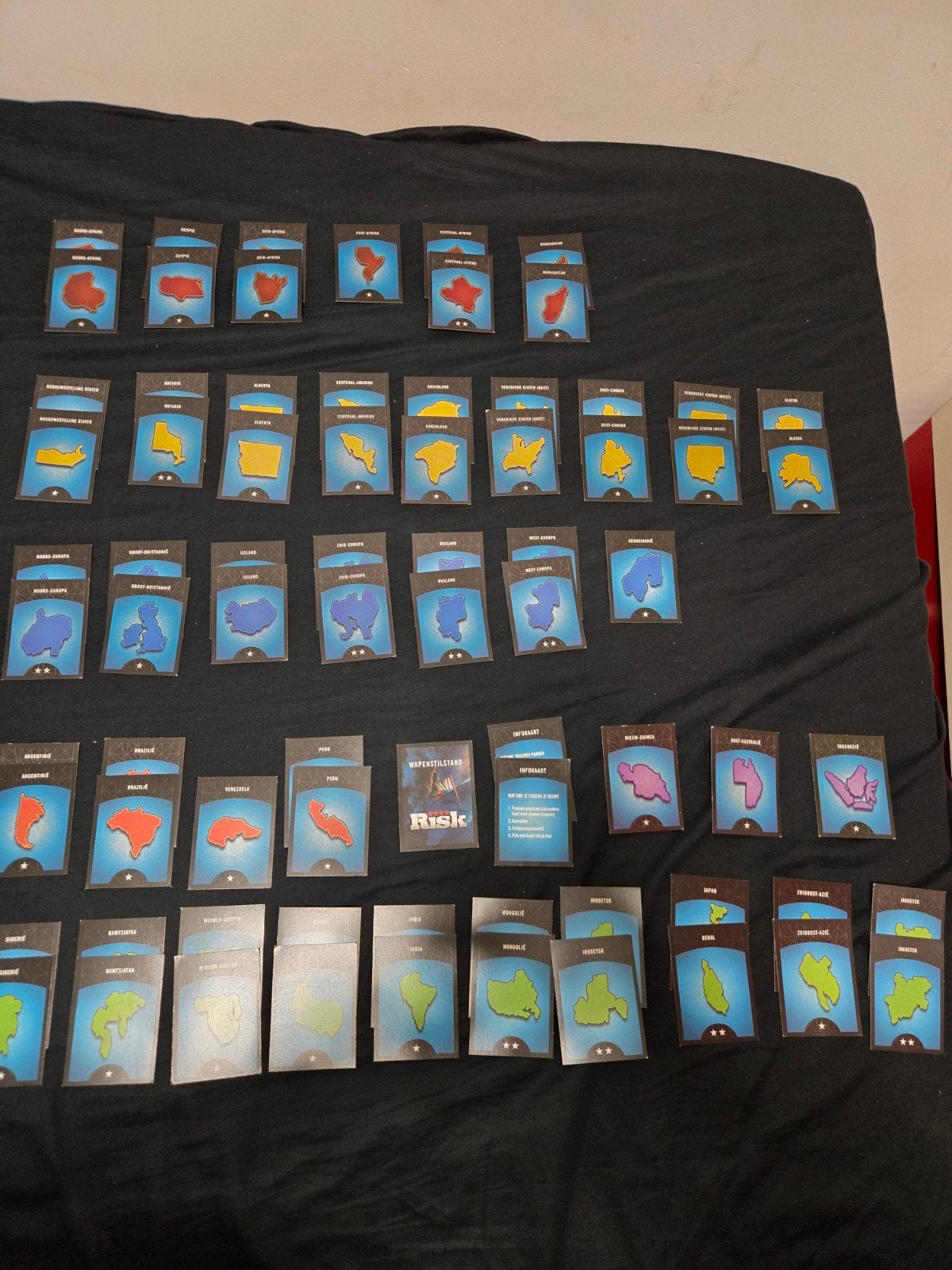 Risk kaarten (landen en missies) - losse onderdelen, Hobby en Vrije tijd, Gezelschapsspellen | Bordspellen, Ophalen of Verzenden