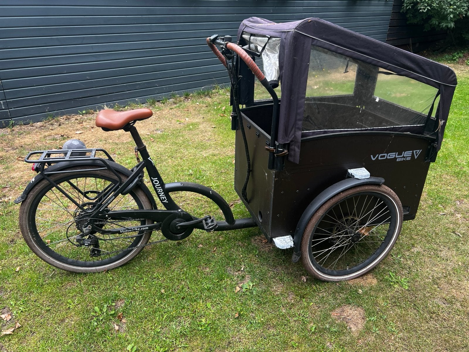 Vogue bakfiets, Ophalen of Verzenden, Zo goed als nieuw, 4 kinderen of meer