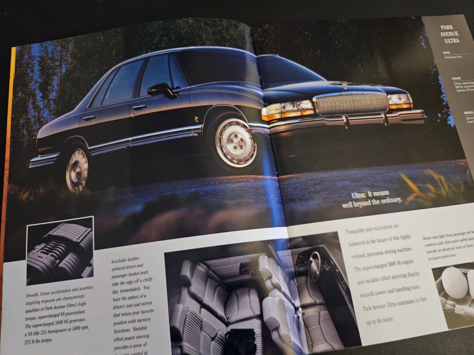 Brochure Buick 1995 USA, Ophalen of Verzenden, Zo goed als nieuw, Overige merken