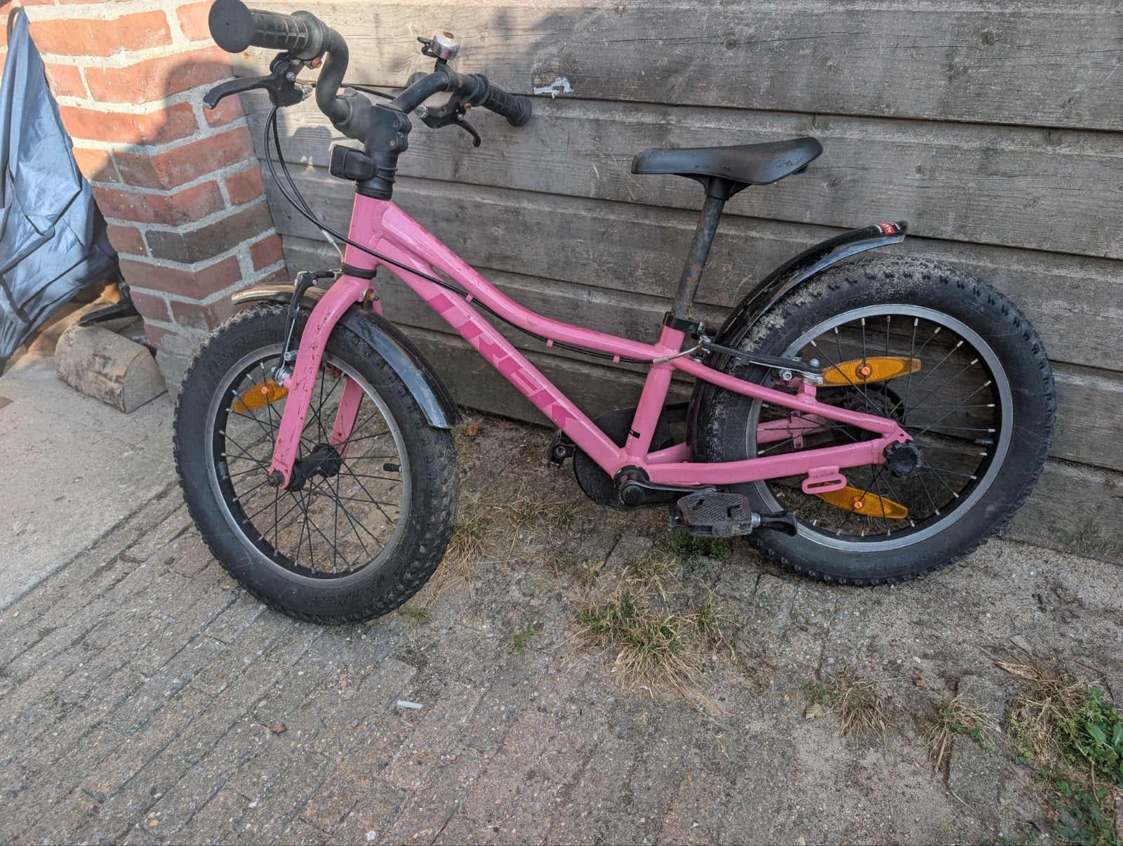 Trek  precaliber kinderfiets 16 inch, Fietsen en Brommers, Ophalen, Velgrem, Trek, 16 tot 20 inch