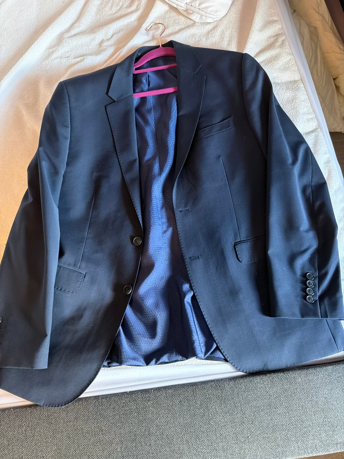 Westbury Premium Heren Colbert - Regular Fit, Ophalen, Zo goed als nieuw, Overige maten, Blauw