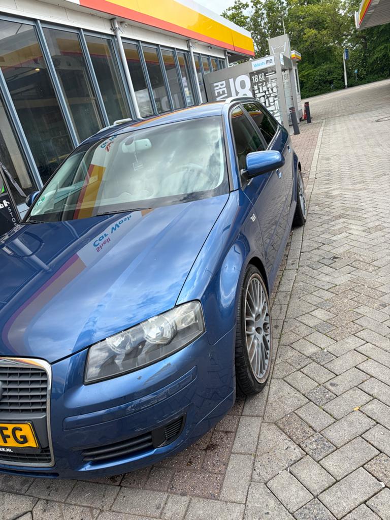 Audi A3 2.0 Sportback 110KW 2005 Blauw, Auto's, Audi, Voorwielaandrijving, 4 cilinders, Blauw, Particulier