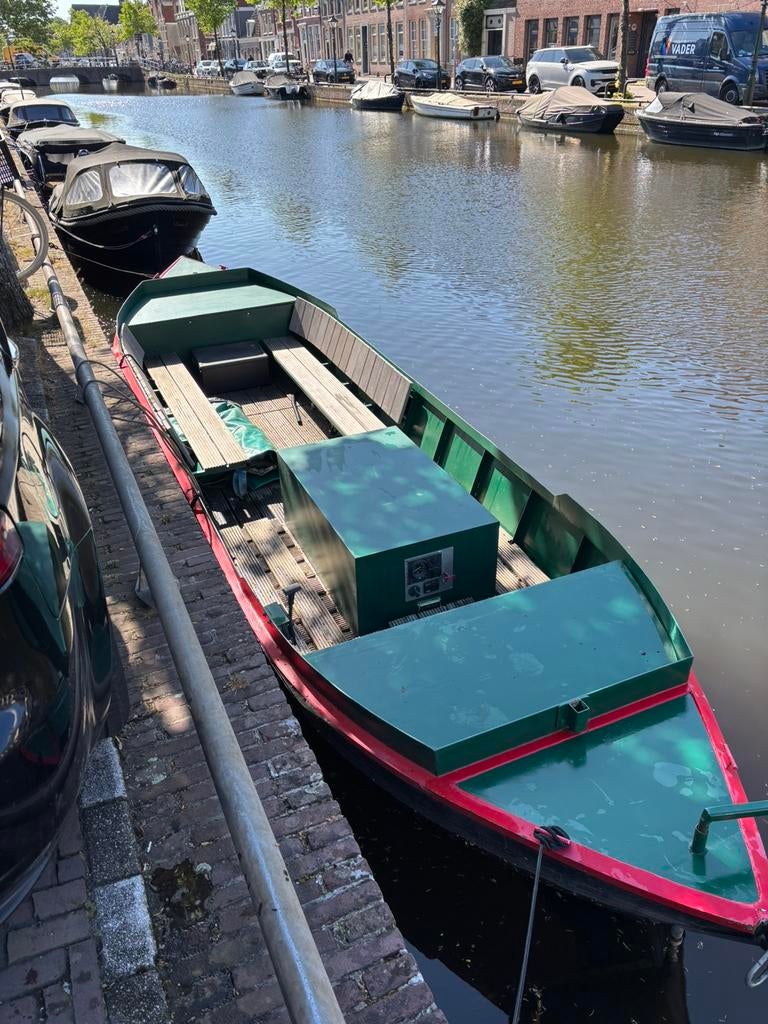 Stalen koolvlet, tuindersvlet | 8 meter | volvo penta 2003, Watersport en Boten, Motorboten en Motorjachten, Overige merken, Gebruikt