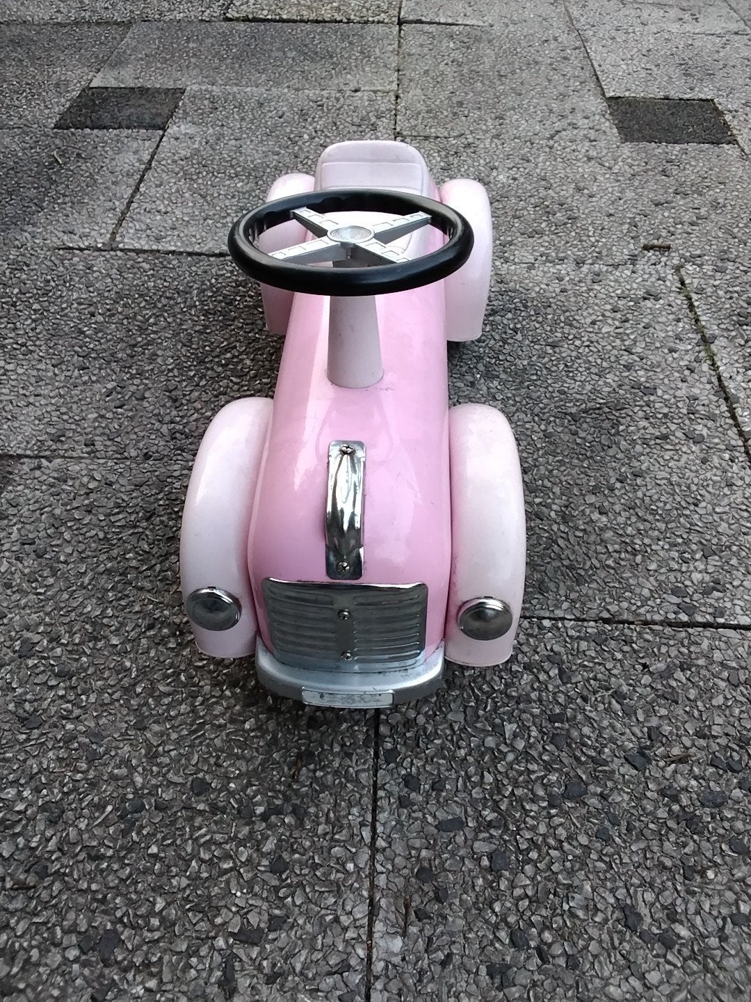 retro loopauto baghera kleur roze € 30, Ophalen of Verzenden, Gebruikt