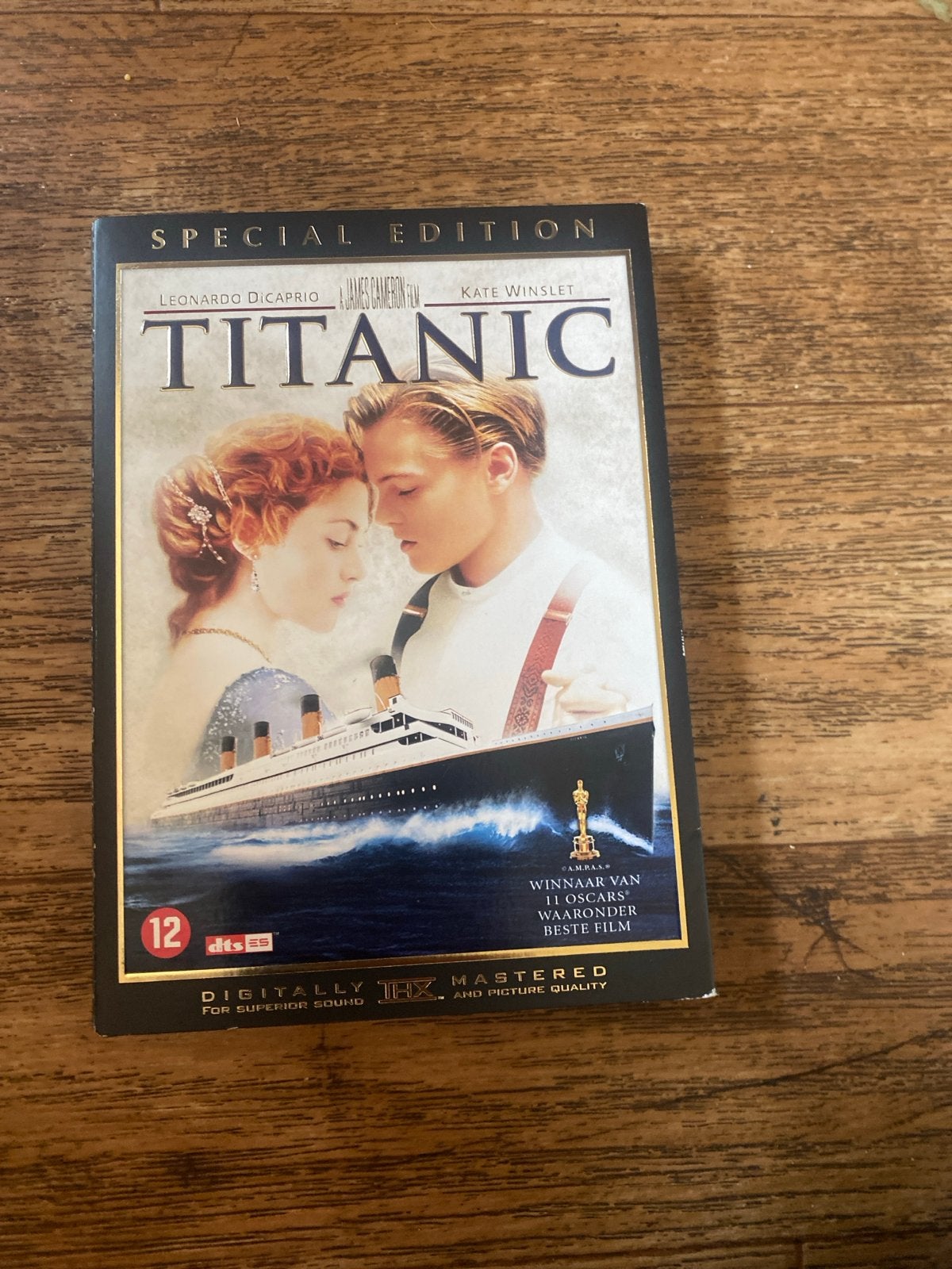Titanic Special Edition DVD - Winnaar 11 Oscars, Cd's en Dvd's, Dvd's | Drama, Engels, Speciale editie, Nederlands, Zo goed als nieuw