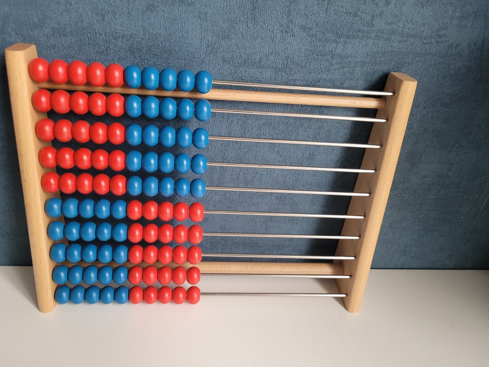 Houten Telraam - Spectra Honderdframe, Ophalen, Zo goed als nieuw, Rekenen