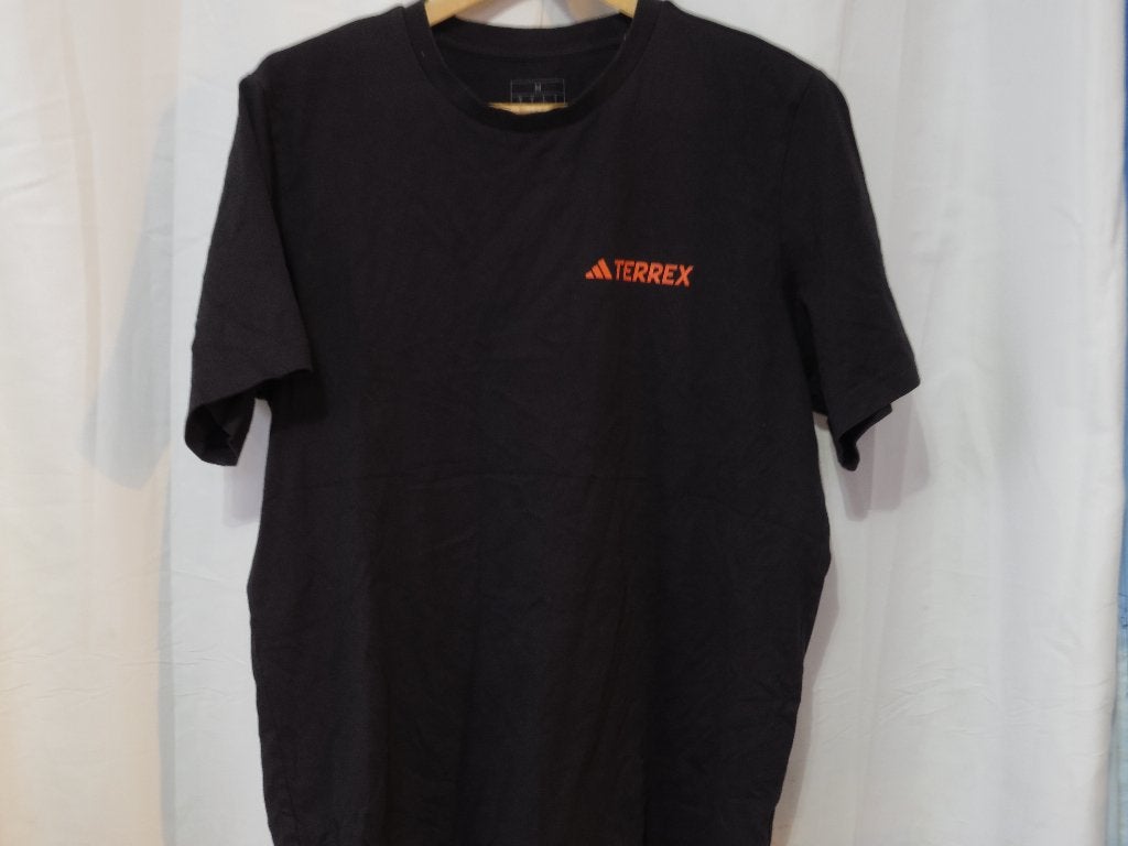 Zwart terrex graphic  tshirt mt M Adidas, Maat 48/50 (M), Zwart, Ophalen of Verzenden, Adidas
