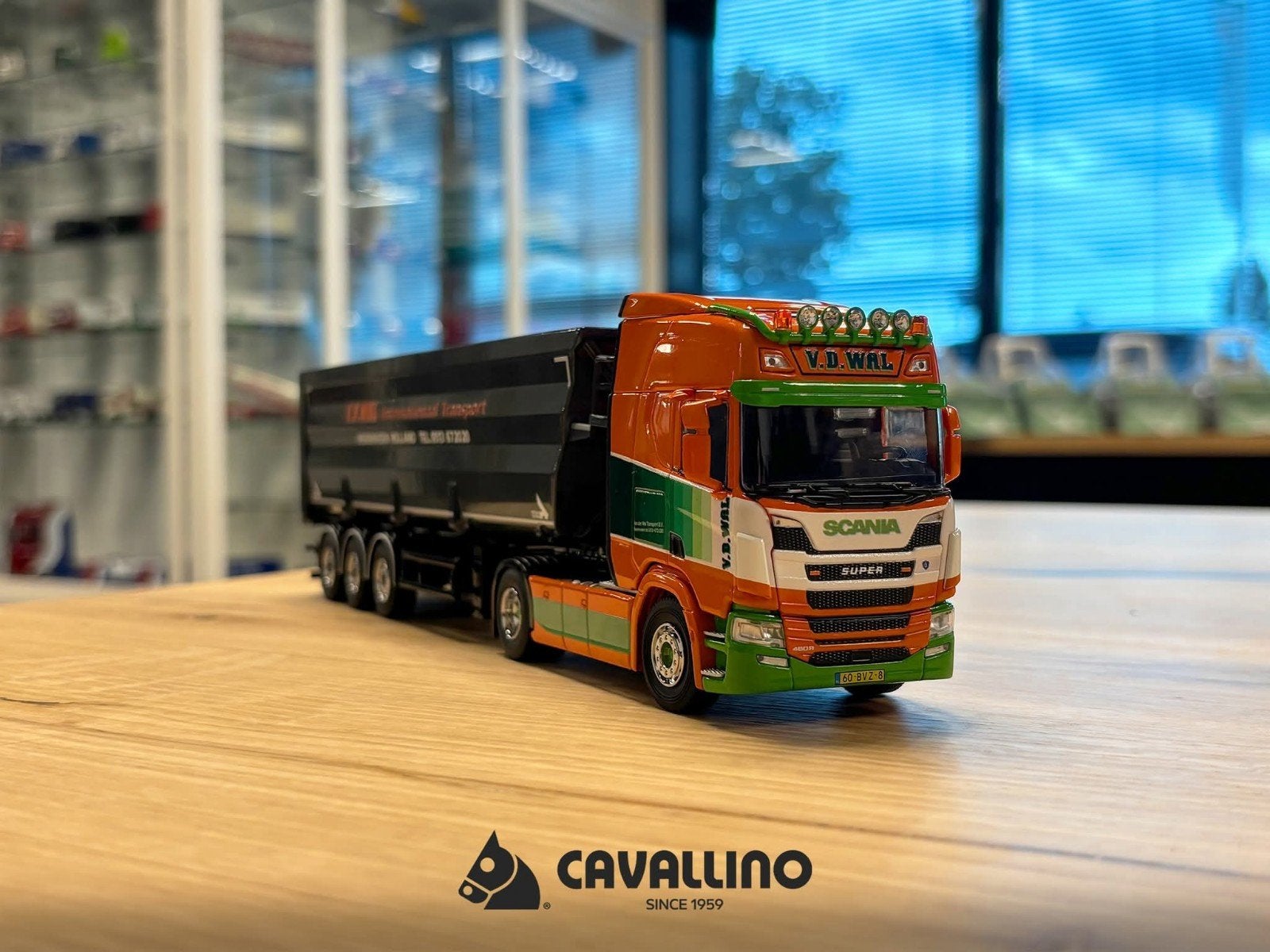 Te koop scania van der wal Heerenveen Cavallino no wsi tekno, Ophalen of Verzenden, Nieuw, Bus of Vrachtwagen, Wsi