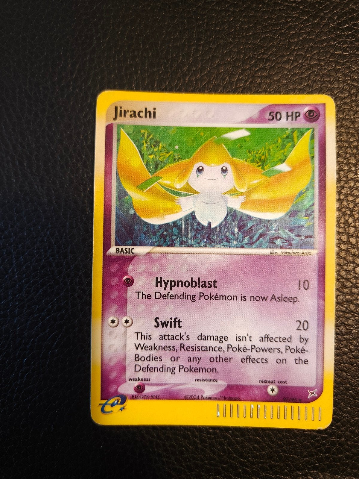 Jirachi (MA 97) Holo, Ophalen of Verzenden, Gebruikt, Losse kaart, Foil