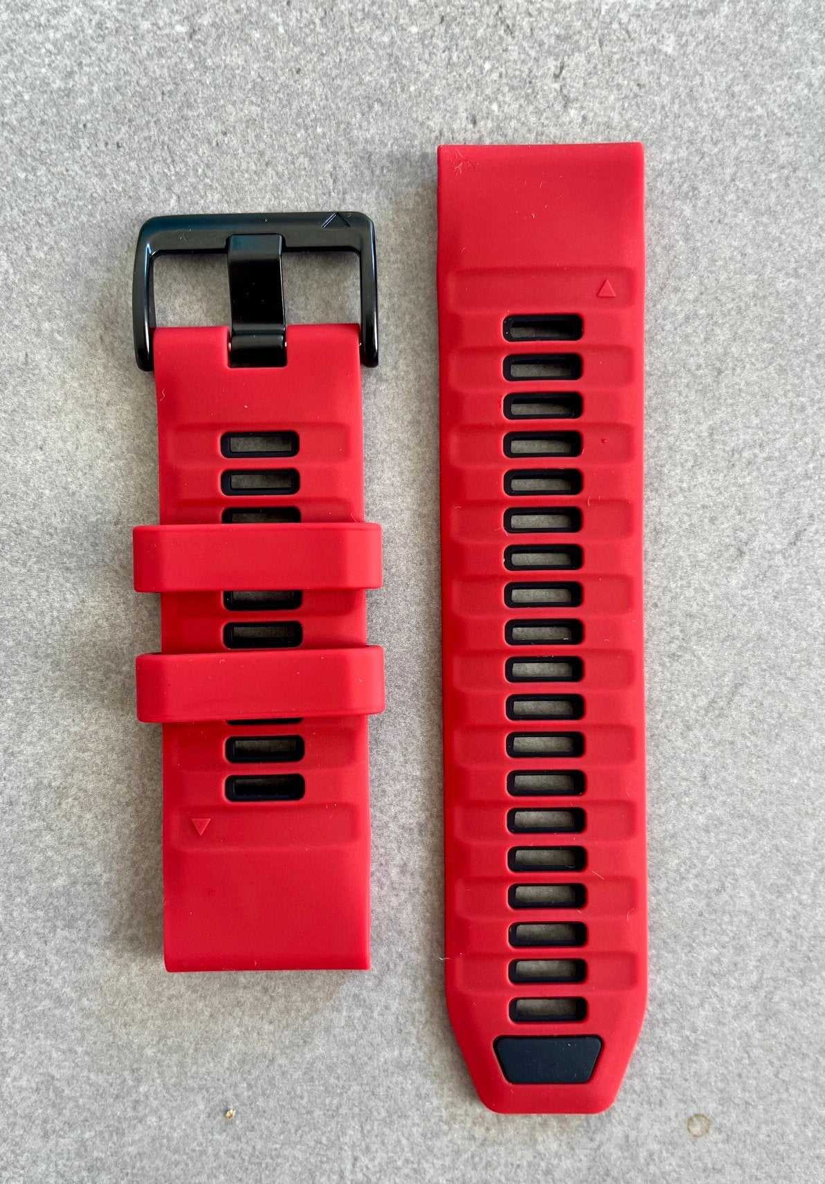 Garmin compatible quick-fit horloge bandje (26mm), Sieraden, Tassen en Uiterlijk, Sporthorloges, Ophalen of Verzenden, Nieuw, Rood