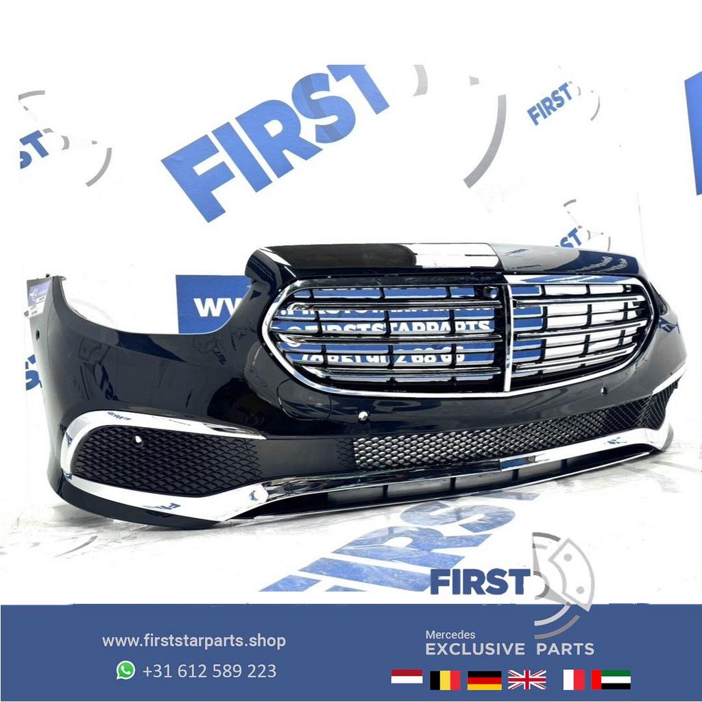 W223 S KLASSE BUMPER COMPLEET A2238802600 Mercedes VOORBUMPE, Gebruikt, -, Voor, Ophalen of Verzenden