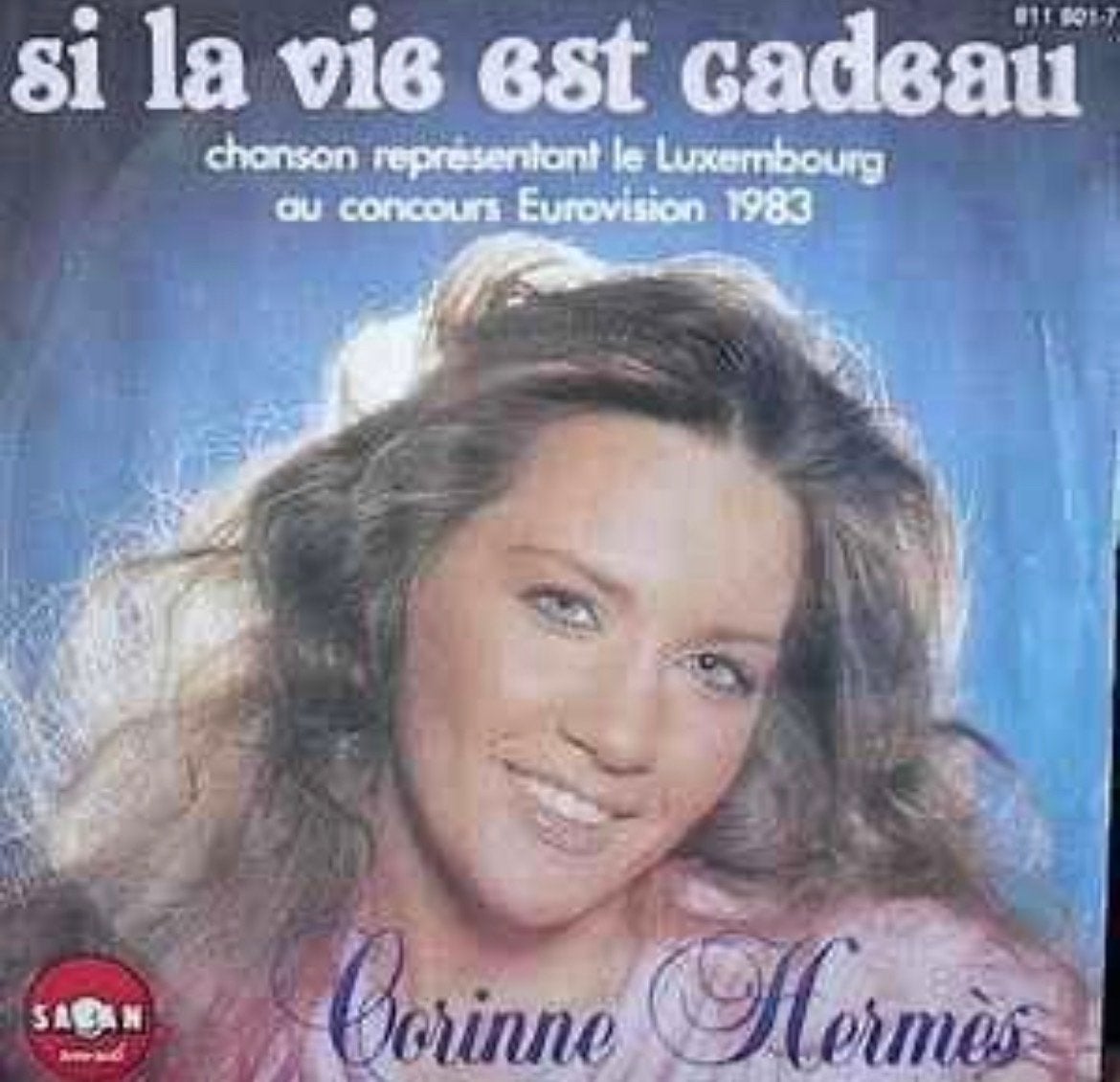 Corinne Hermès - Si la vie est cadeau (7 inch single), Cd's en Dvd's, Vinyl Singles, Zo goed als nieuw, Single, 1980 - 1989, Pop
