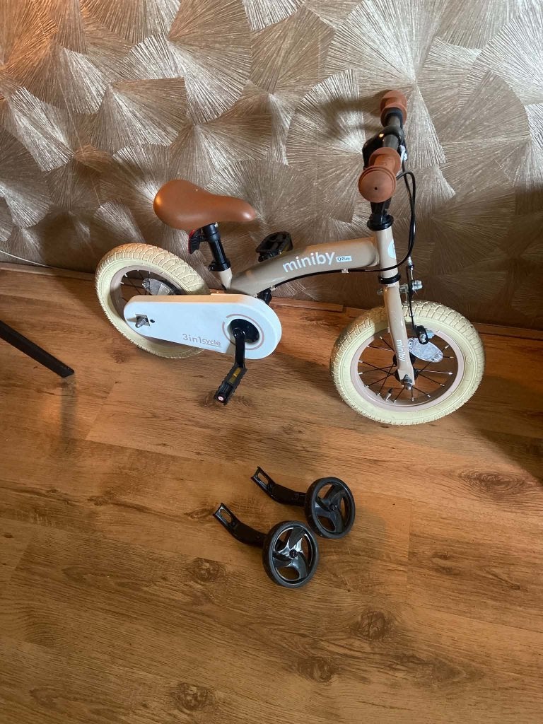 Qplay Miniby Kinderfiets 3 in 1, Fietsen en Brommers, Ophalen, Gebruikt, Minder dan 16 inch