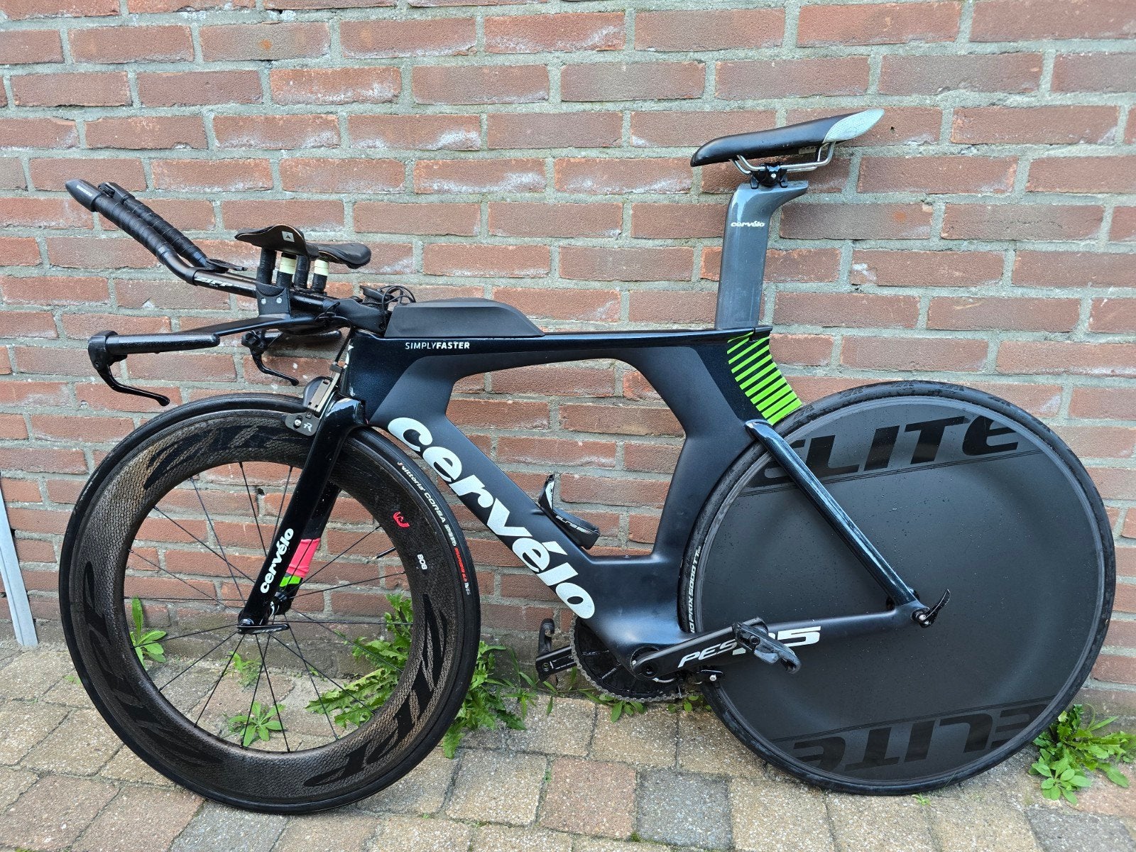 Cervelo P5 tijdritfiets 54, Fietsen en Brommers, Carbon, Zo goed als nieuw, Meer dan 20 versnellingen, 53 tot 57 cm