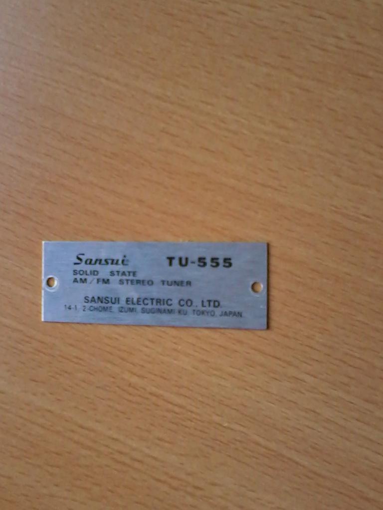 Sansui TU-555 onderdelen, Verzenden, Zo goed als nieuw