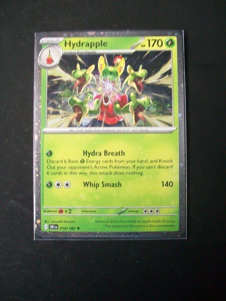 2261. Nieuwe Pokemon Kaart holo rare HYDRAPPLE HP170 018/182, Verzenden, Nieuw, Losse kaart, Foil