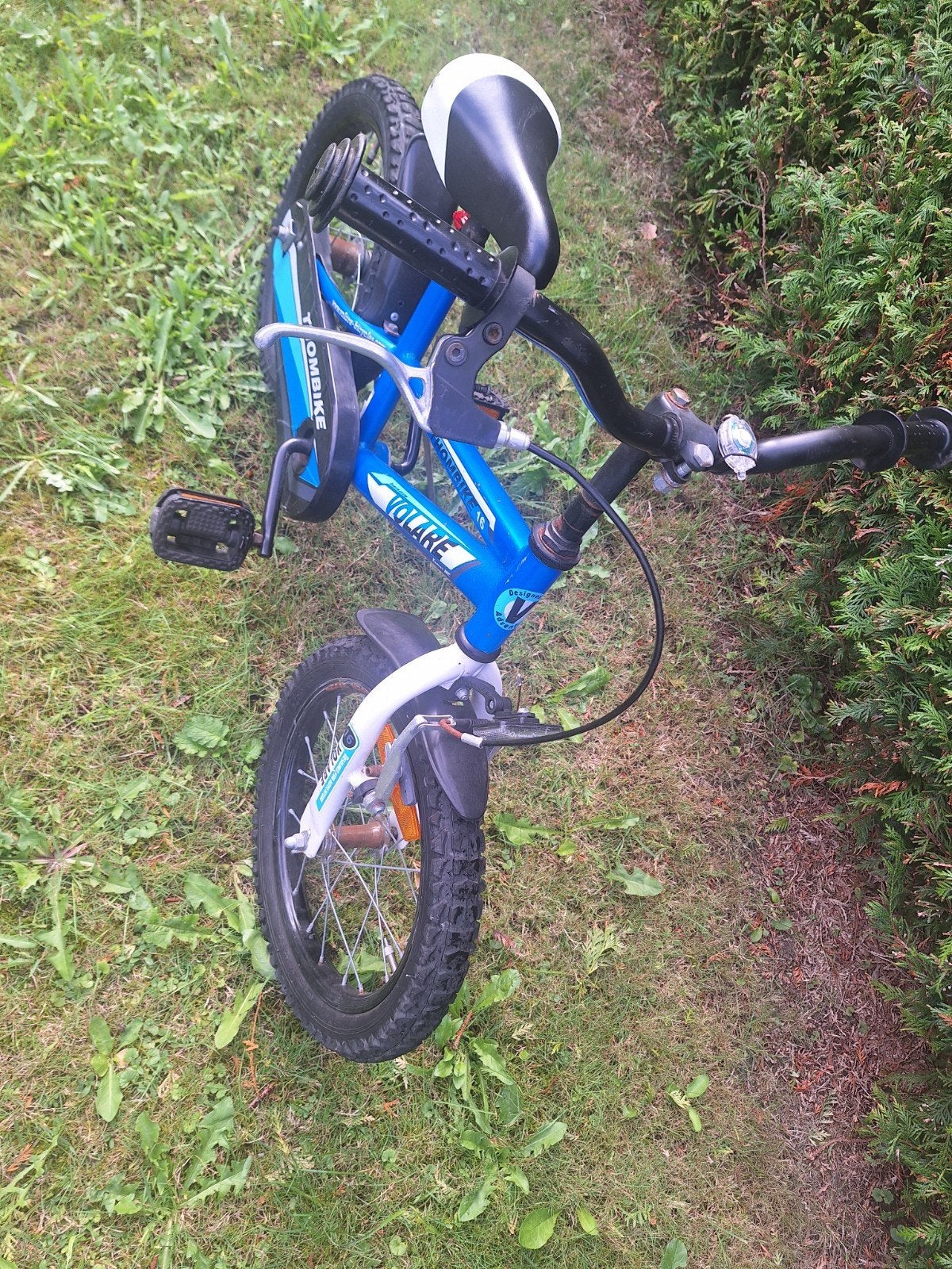Volare ThomBike 16 inch kinderfiets - Blauw, Ophalen, Terugtraprem, Volare ThomBike, 16 tot 20 inch