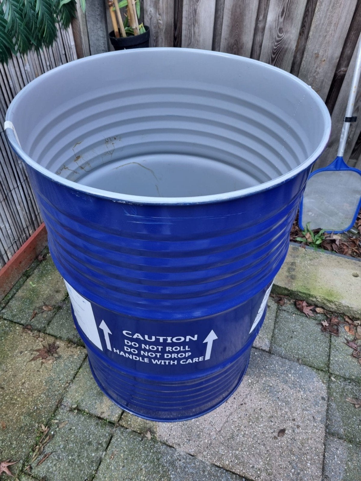 200 liter vat, Ophalen, Zo goed als nieuw