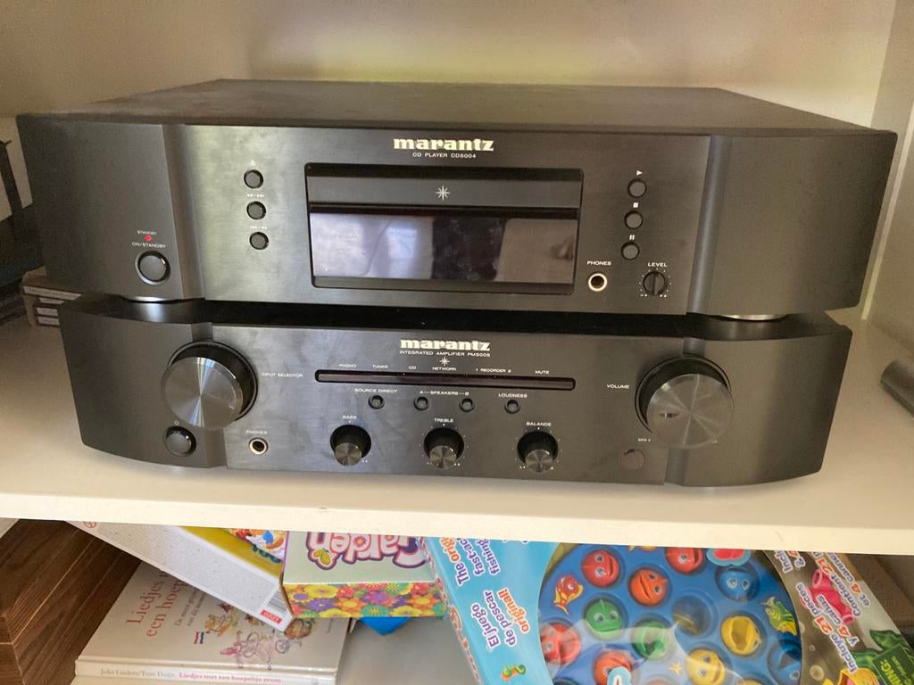 Marantz versterker en CD speler, Ophalen of Verzenden, Zo goed als nieuw, Marantz