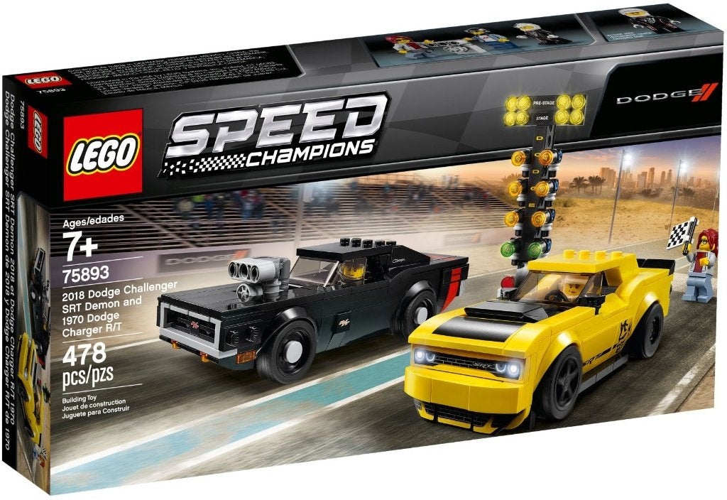 75893 - Speed Champions: 2018 Dodge Challenger SRT Demon and, Hello@support.lego.com, Lego, Nieuw, Ophalen of Verzenden