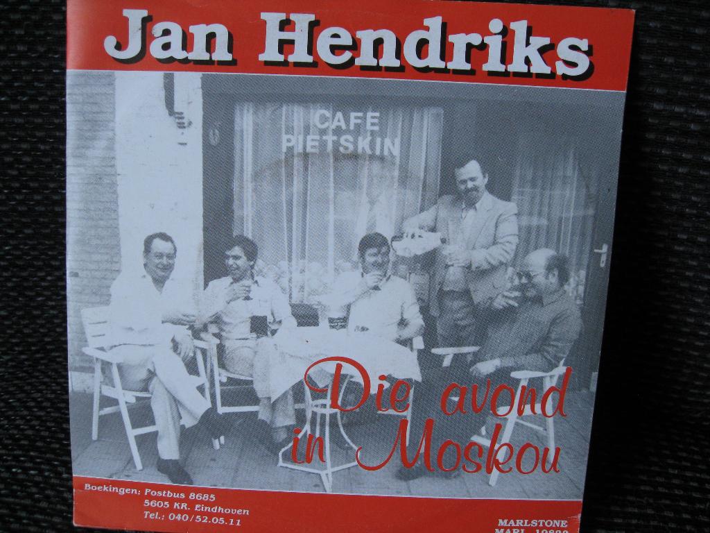 Jan Hendriks  – Die Avond In Moskou - Isabel, Ophalen of Verzenden, Gebruikt, Pop