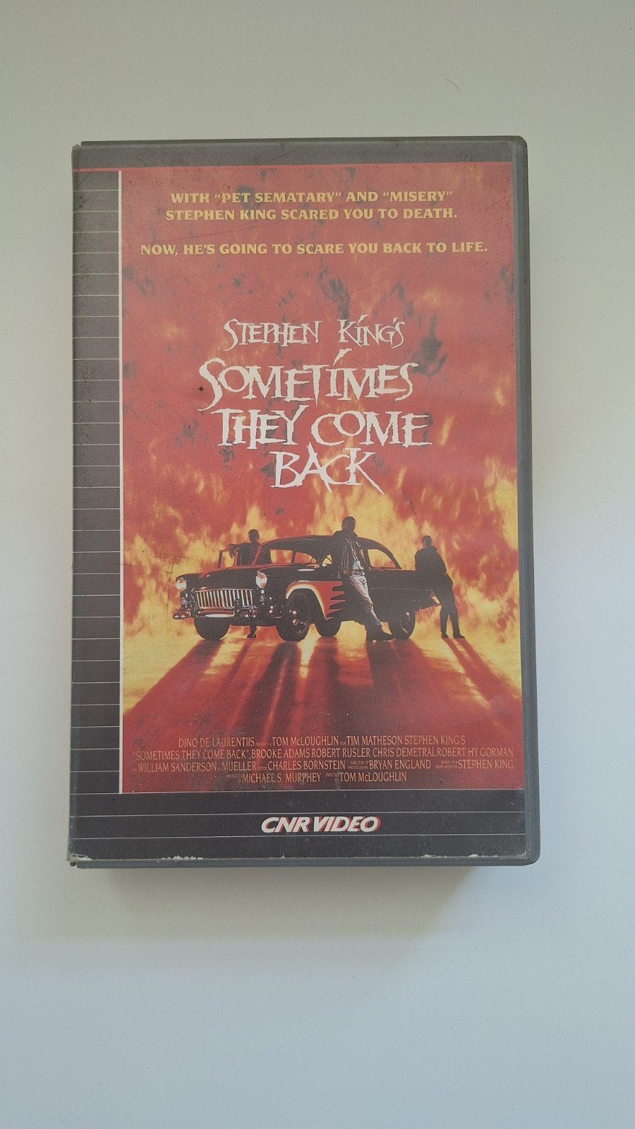 Exrental VHS Sometimes They Come Back 1991, Cd's en Dvd's, VHS | Film, Ophalen of Verzenden, Gebruikt, VHS