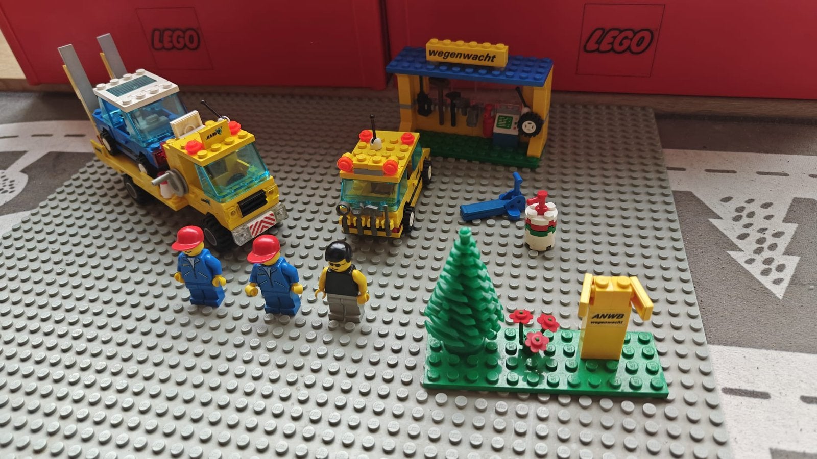 Lego system ANWB Roadside Assistance Crew 2140, Gebruikt, Overige thema's, Lego, Ophalen of Verzenden