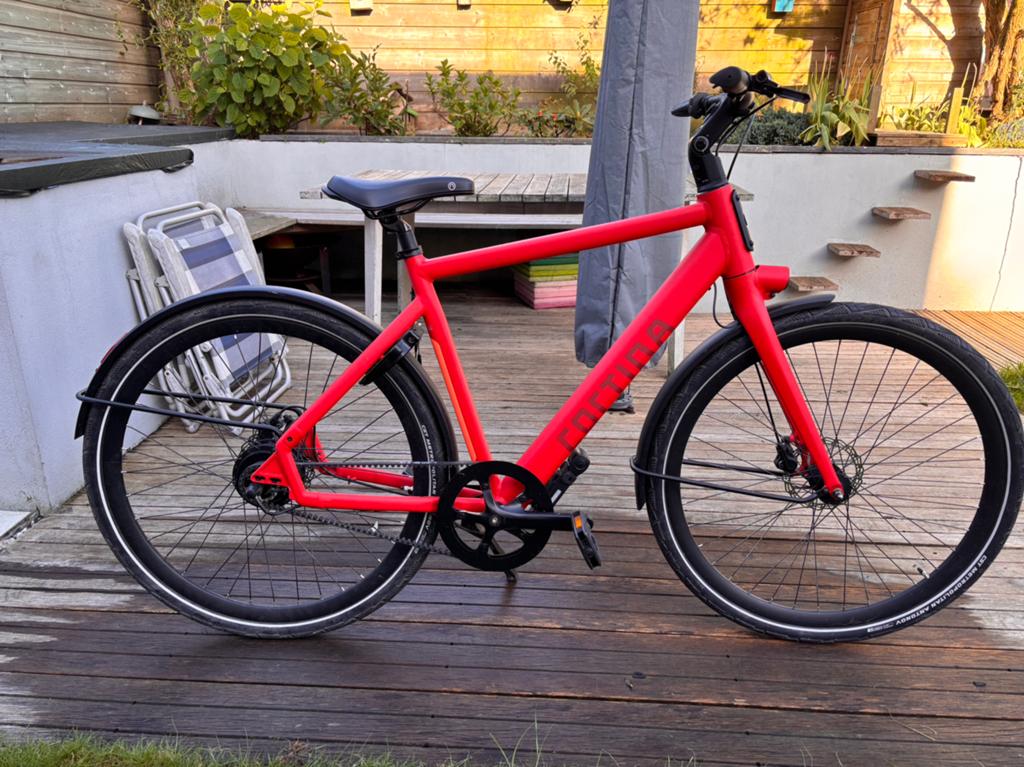 Cortina E-Lett Hoge instap 53cm, Fietsen en Brommers, Elektrische fietsen, 59 cm of meer, Ophalen, Zo goed als nieuw, Overige merken