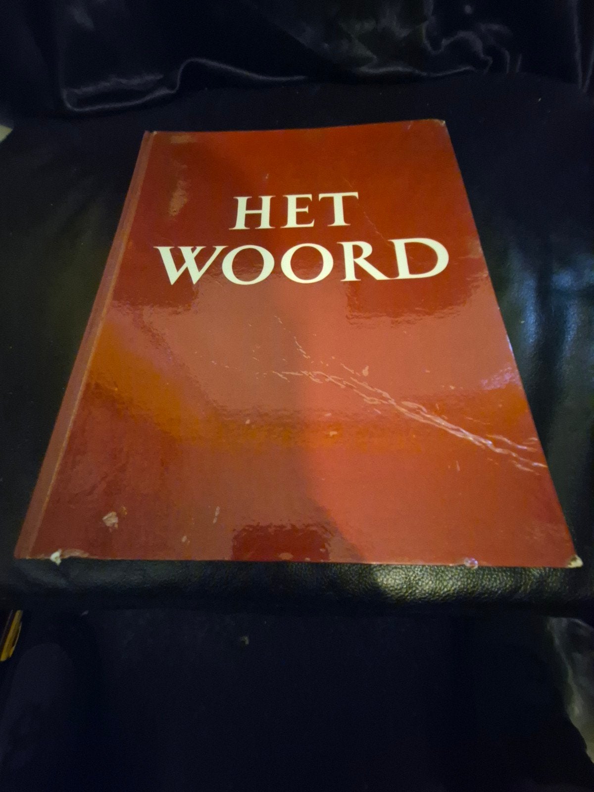 Het Woord: Verhalen uit de Bijbel - Geïllustreerd, Ophalen of Verzenden, Gelezen, Bert Bouman (illustraties), Jan Vermeulen (typografie)