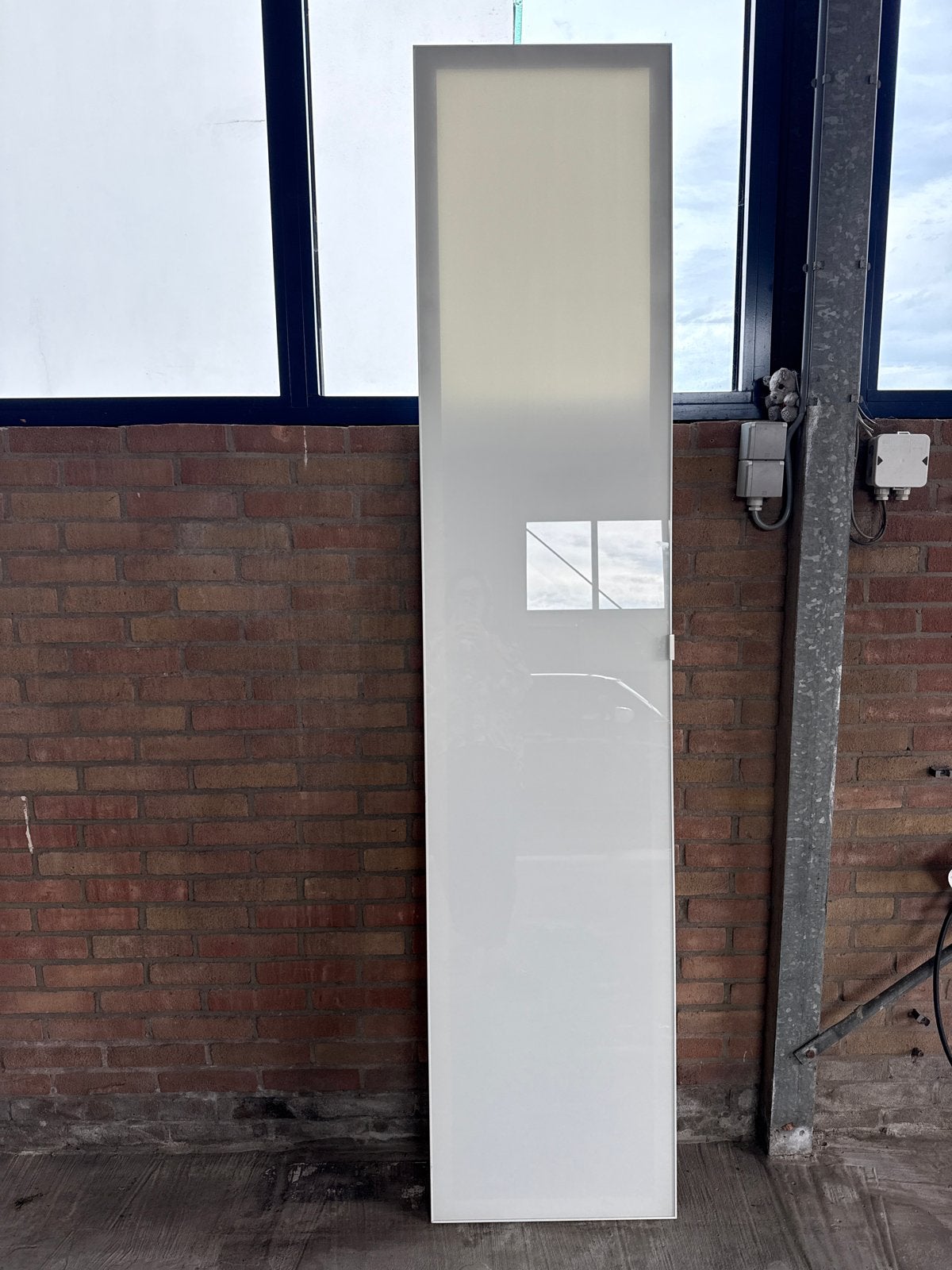 Melkglas deuren pax kast, Huis en Inrichting, Ophalen, Gebruikt, 200 cm of meer, 50 tot 100 cm