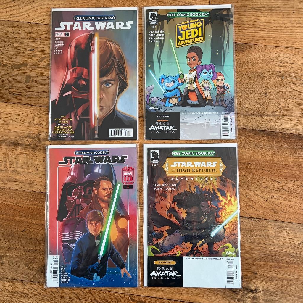 4 Star Wars comics ( Marvel / Dark Horse ), Boeken, Strips | Comics, Meerdere comics, Ophalen of Verzenden, Nieuw, Amerika