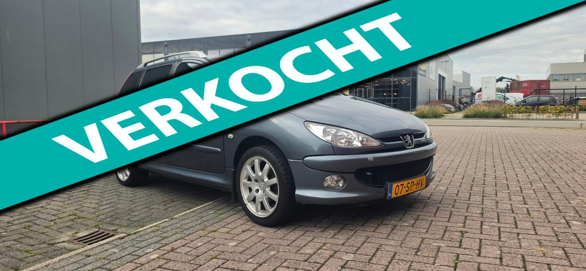 Peugeot 206 SW 1.4 Air-line 3, Auto's, Voorwielaandrijving, 4 cilinders, Origineel Nederlands, Handgeschakeld