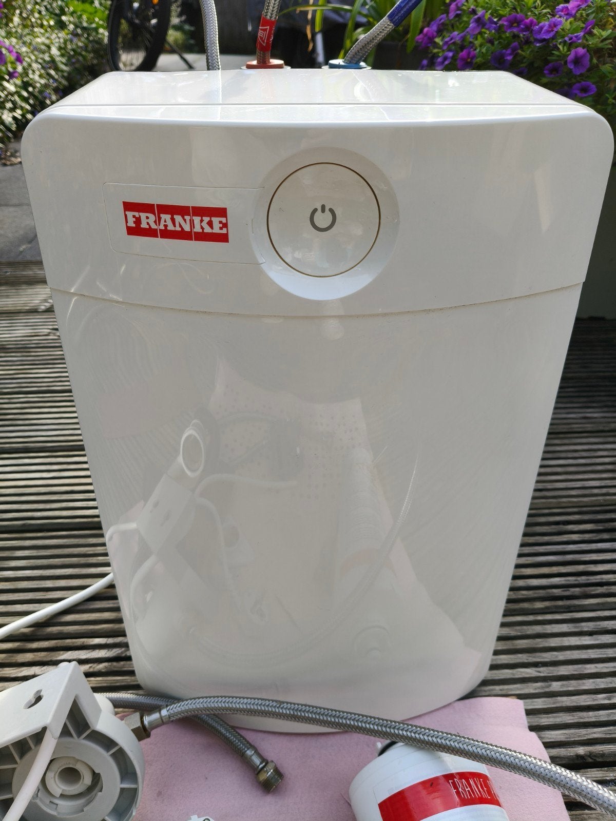 Franke kokend water boiler, Witgoed en Apparatuur, 2 liter of meer, Ophalen, Gebruikt