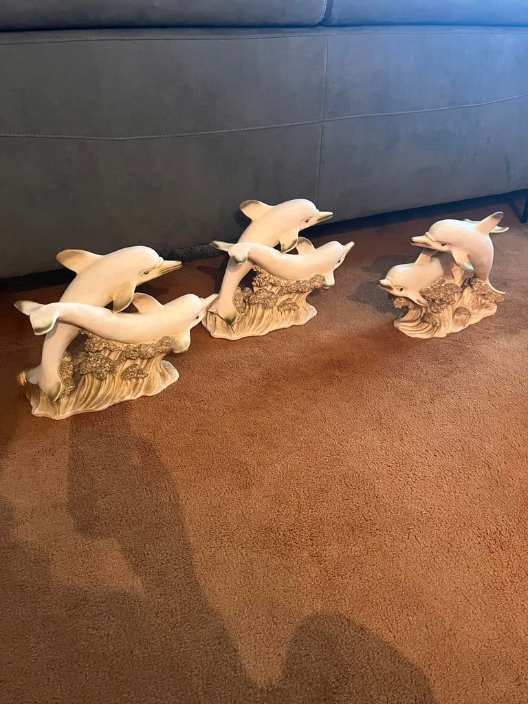 Decoratie dolfijnen, Ophalen, Gebruikt, Dier