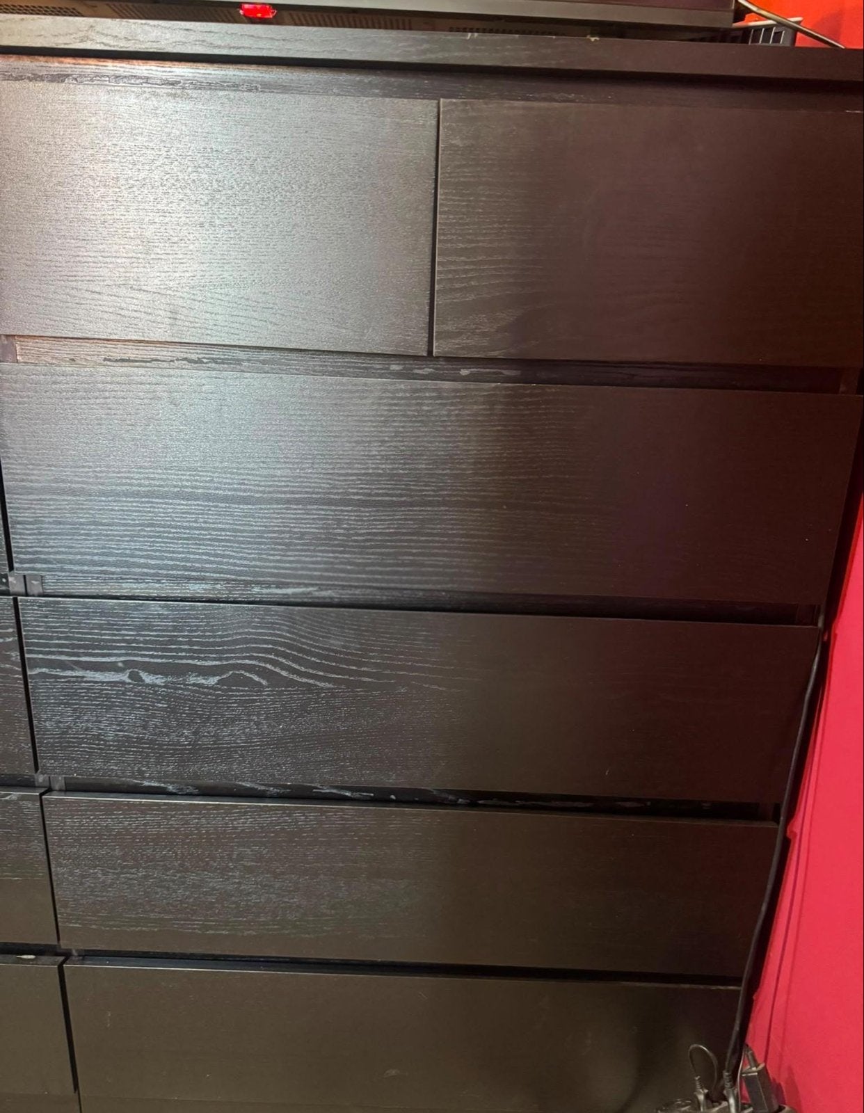 IKEA Malm kast 80x123 - Ophalen tussen 10 en 15 augustus, Ophalen, Gebruikt, 5 laden of meer, 100 tot 150 cm