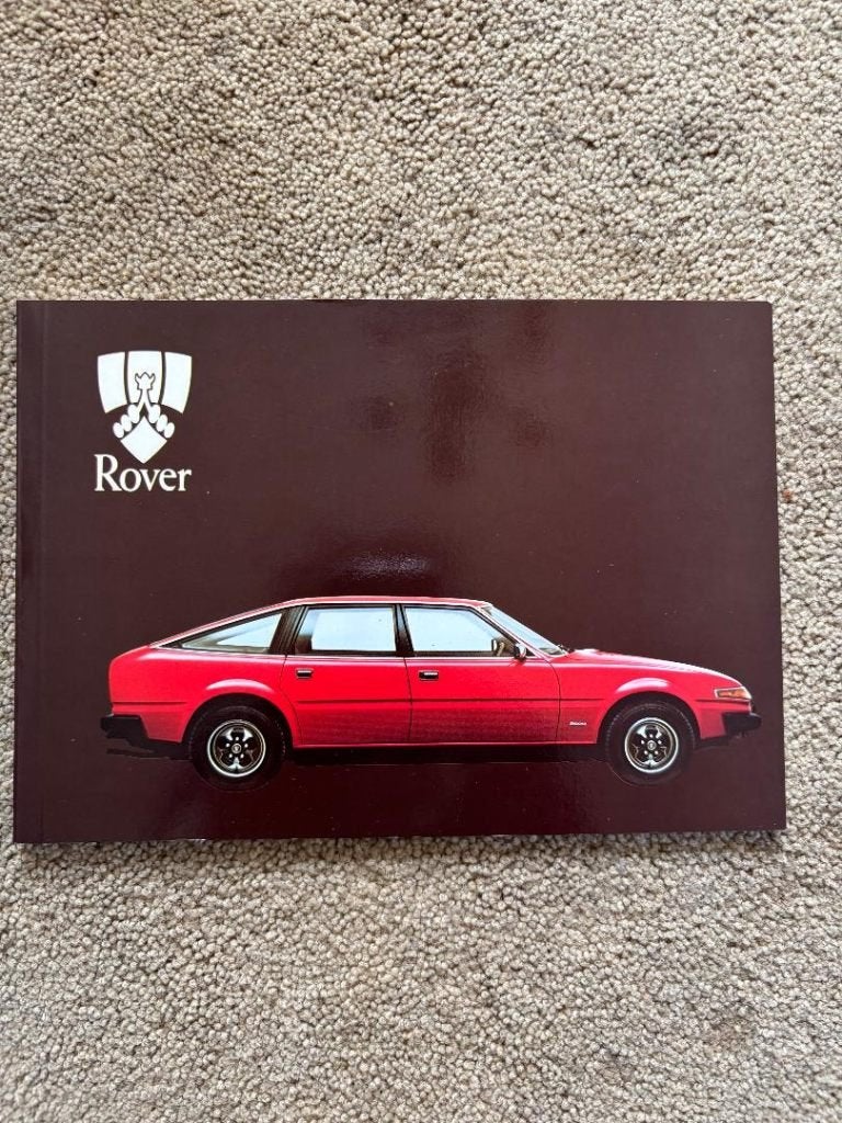 Instructie boekje Rover SD1, Ophalen of Verzenden
