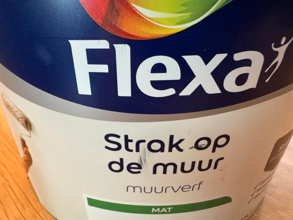 Flexa strak op de muur RAL 7016, Ophalen, Zo goed als nieuw