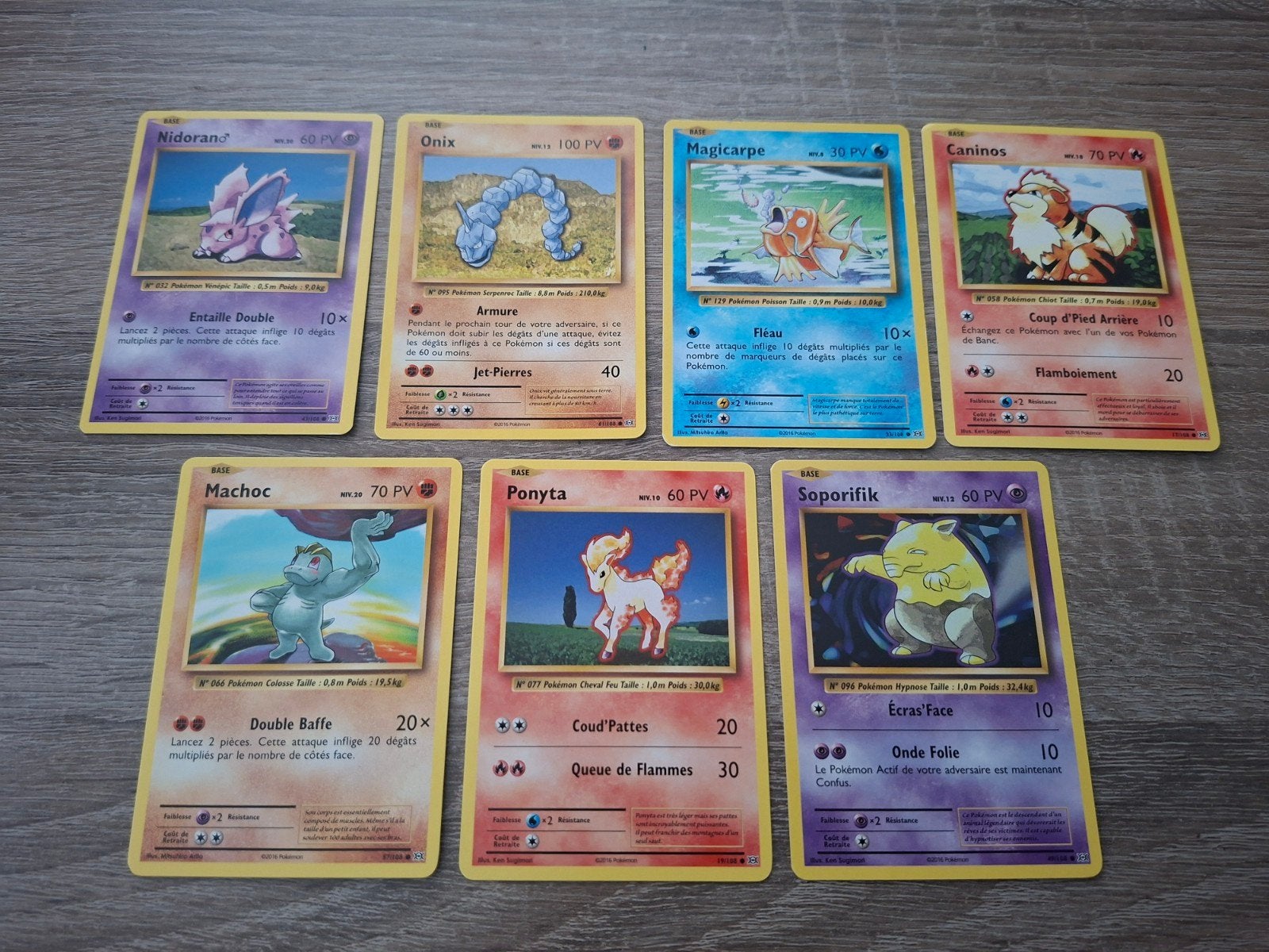 Franse Pokémonkaarten, Ophalen of Verzenden, Zo goed als nieuw, Meerdere kaarten