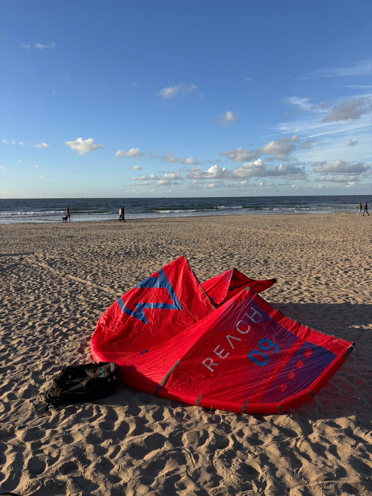 Kitesurf set North Reach 9m + 12m (2020), Watersport en Boten, Ophalen, Kitesurf-set, 9 m², Geen board