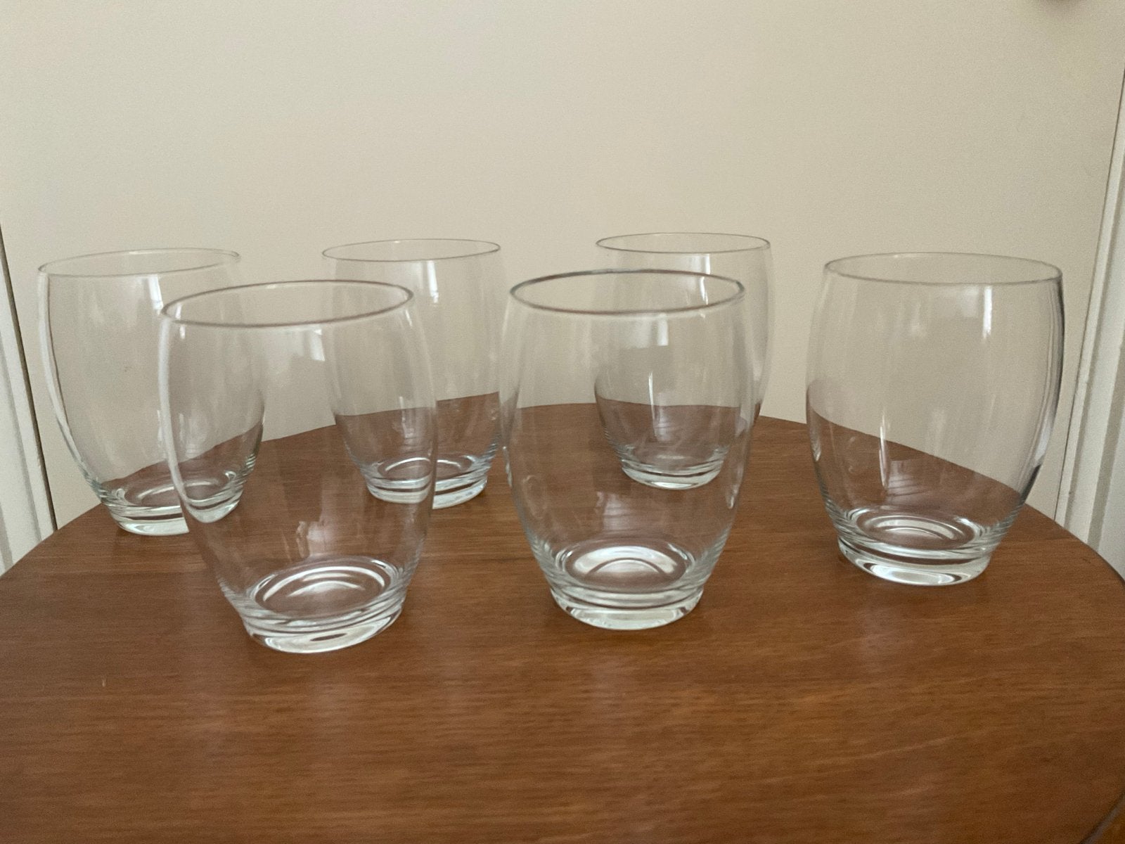 6 Gilde/Condor Copier waterglazen/bekers, Antiek en Kunst, Antiek | Glas en Kristal, Ophalen of Verzenden