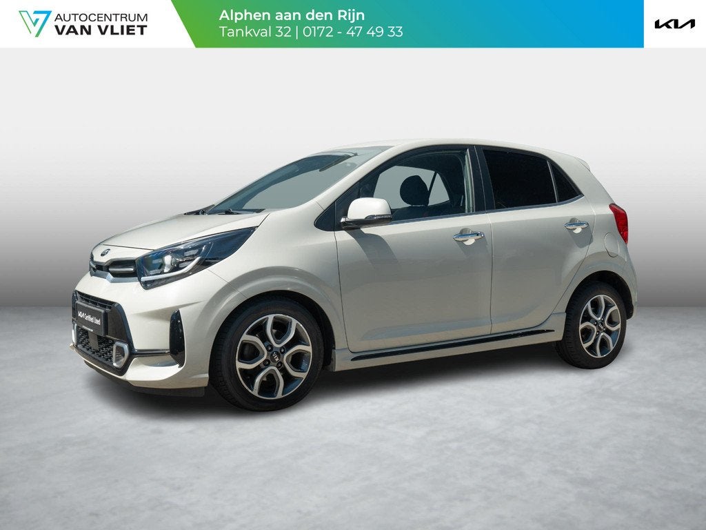 Kia Picanto 1.0 DPi GT-Line | navi | Clima | PDC | Achteruit, Auto's, Kia, Voorwielaandrijving, 12 maanden, Gebruikt, 4 stoelen