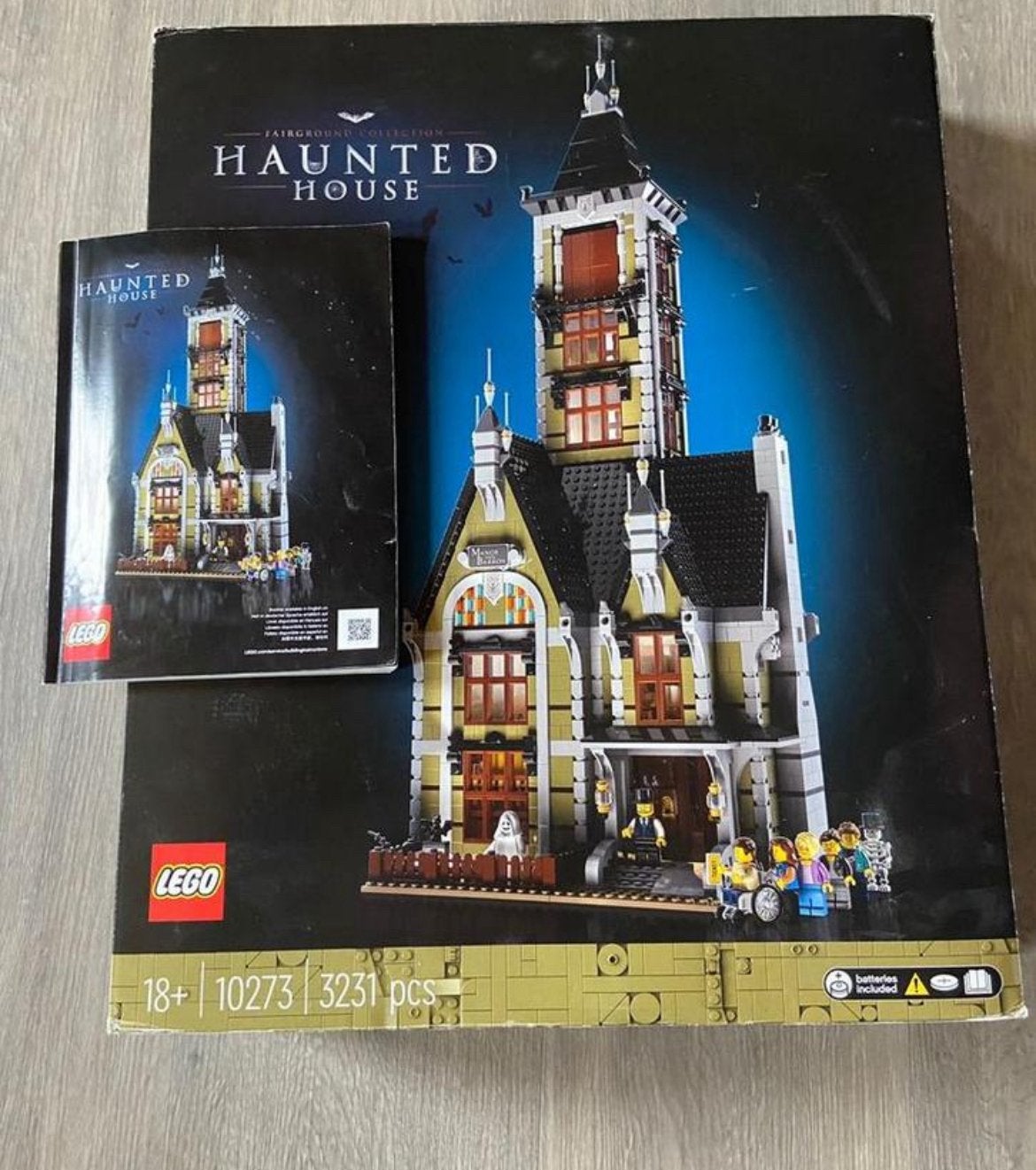 Lego 10273 Haunted House compleet met doos en boekje, Ophalen of Verzenden