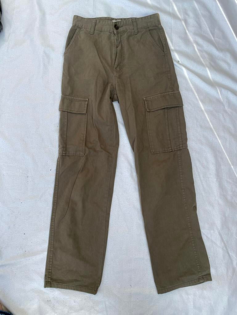 Stradivarius Cargo Broek - Maat 36 (S), Ophalen of Verzenden, Zo goed als nieuw, Maat 36 (S), Lang