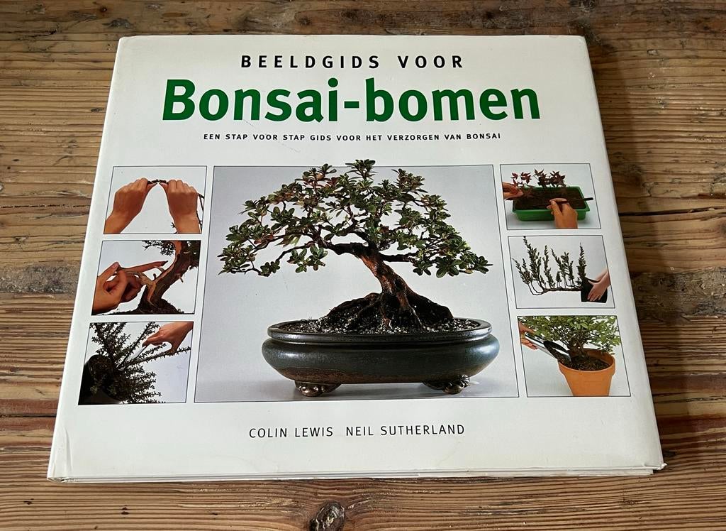 Bonsai-bomen Beeldgids - Colin Lewis, Neil Sutherland, Ophalen of Verzenden, Zo goed als nieuw, Tuinieren en Tuinplanten