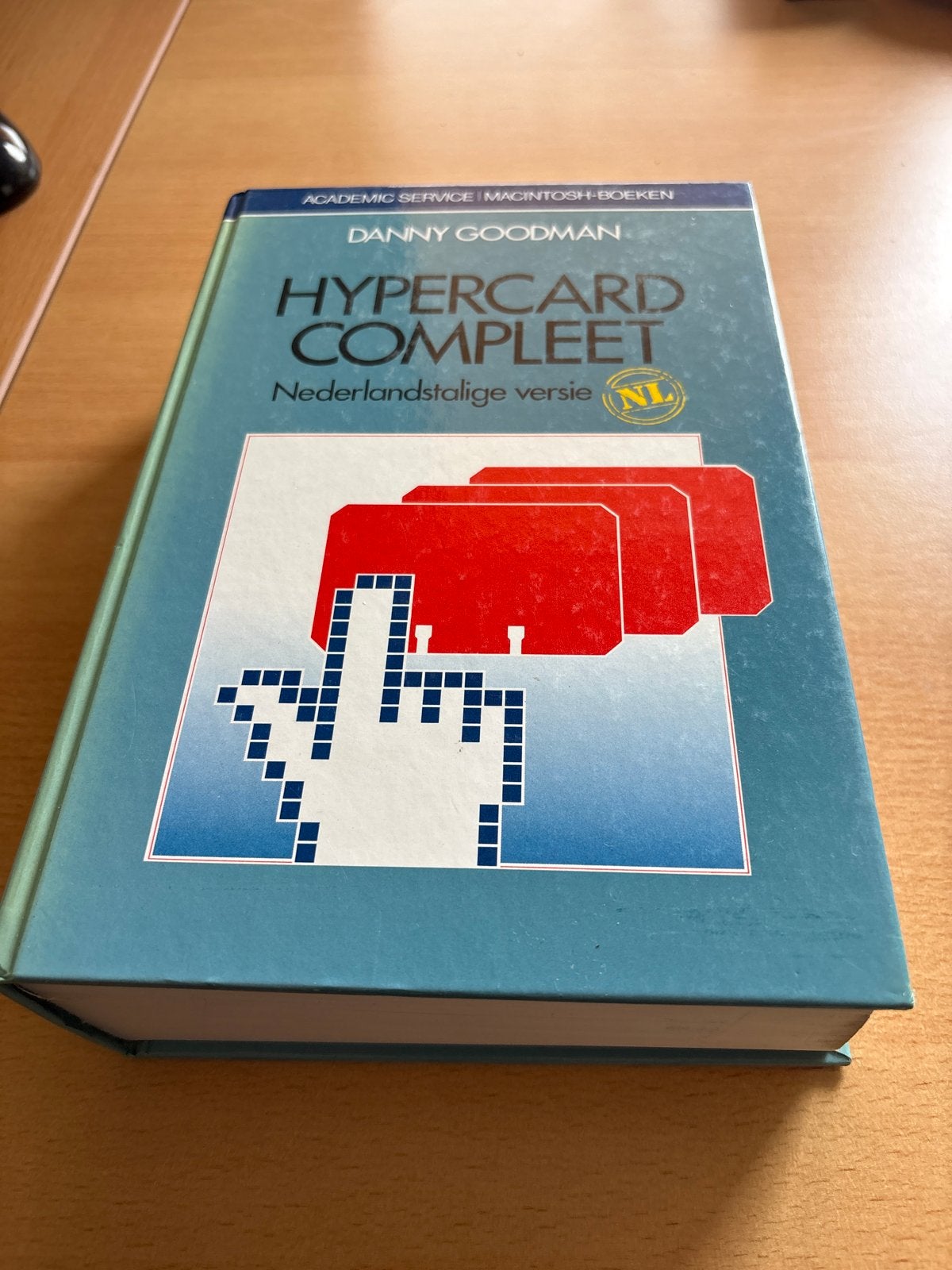 HyperCard Compleet Boek NL - Danny Goodman (Nederlandstalig), Boeken, Informatica en Computer, Ophalen, Gelezen, Software