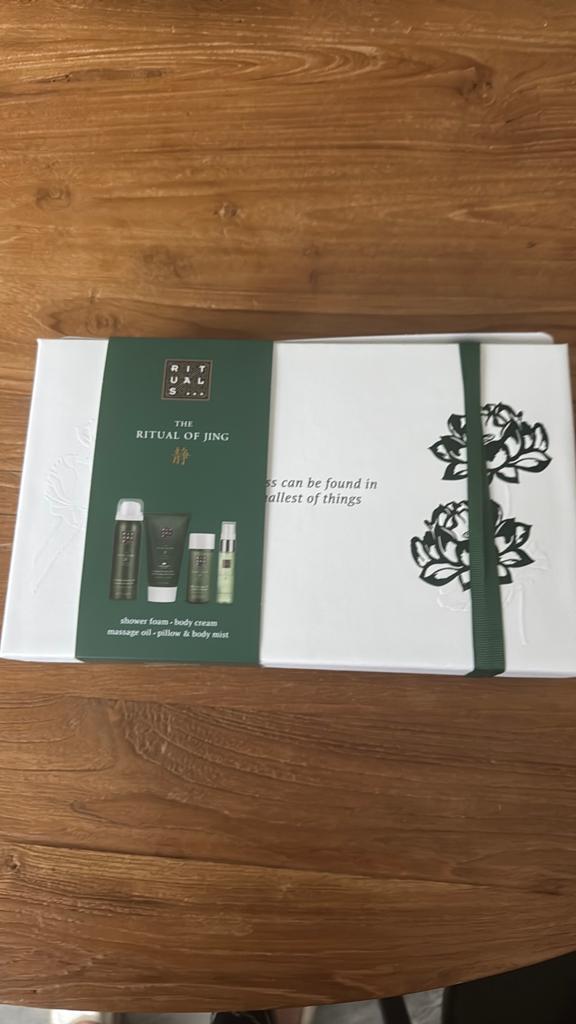 Rituels pakket for men, Ophalen of Verzenden, Zo goed als nieuw, Bodylotion, Crème of Olie