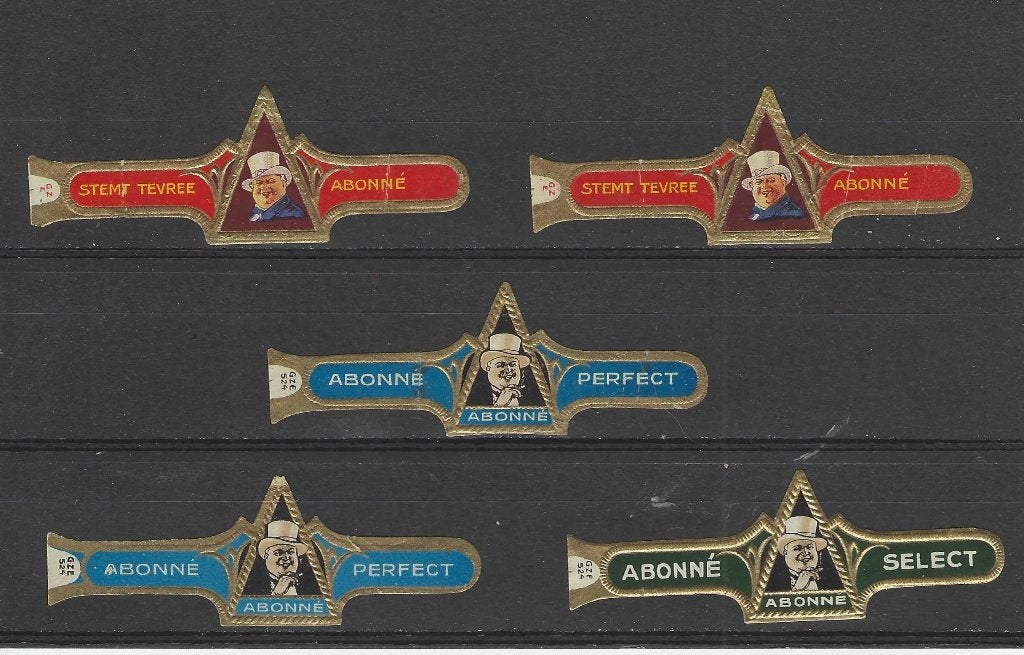 klassiek blad  402  ABONNE    sigarenbanden, Ophalen of Verzenden, Zo goed als nieuw, Sigarenbandjes