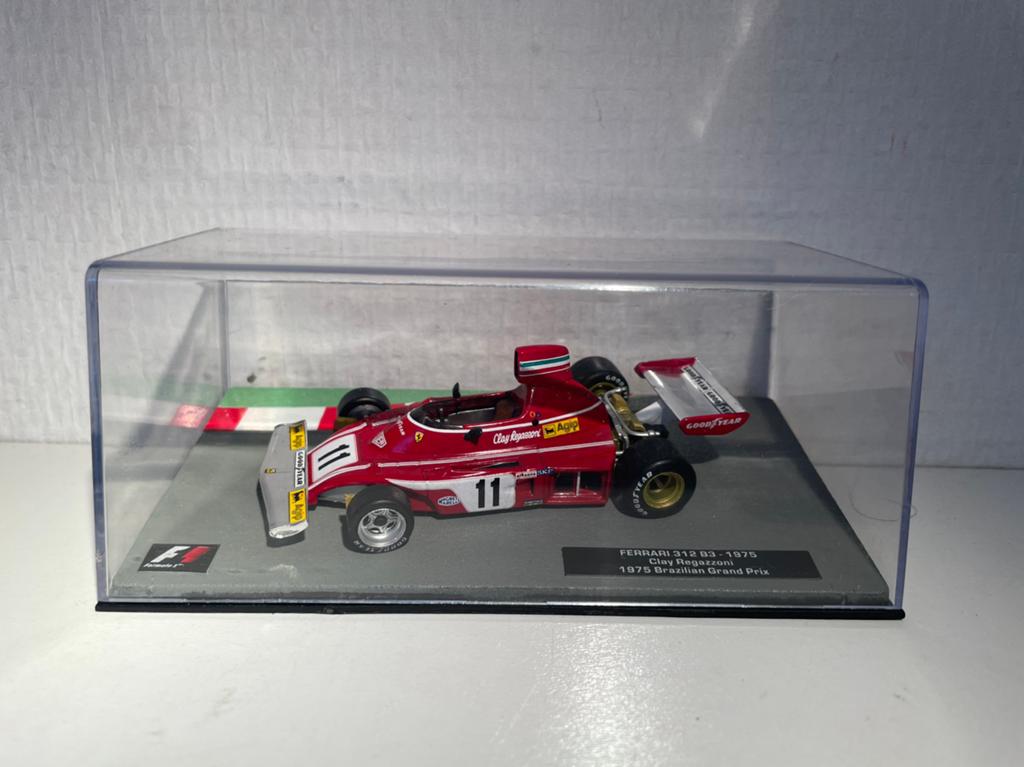 FERRARI 312 B3 1975 Clay Regazzoni F1, Verzenden, Zo goed als nieuw, Auto, Overige merken