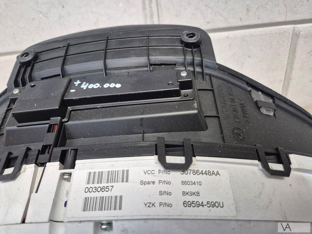 Tellerklok / Cockpit voor Volvo S80 vanaf 2006 30786648aa, Gebruikt, -, -, Ophalen of Verzenden